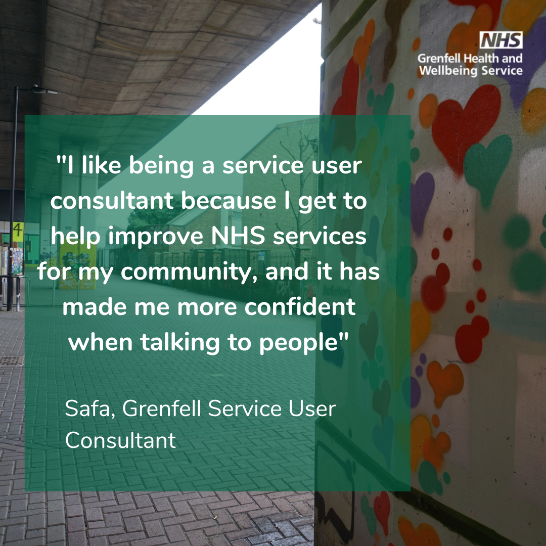 Young Service user consultant quote