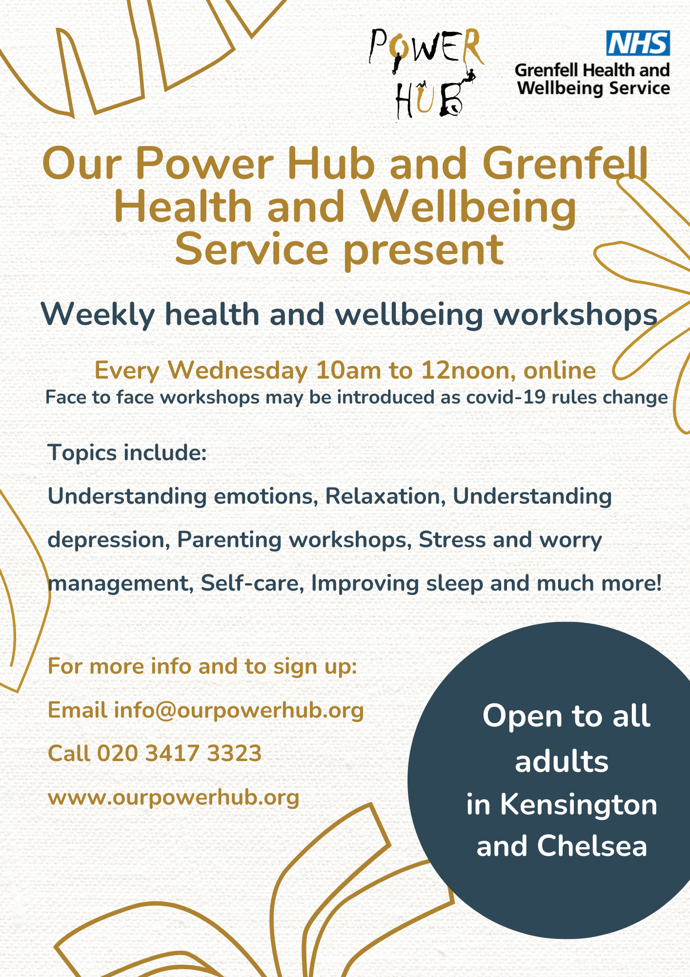 Our Power Hub wellbeing workshops posters .png